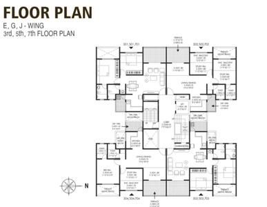 Project Image of 0.0 - 620.32 Sq.ft 2 BHK Apartment for buy in SSD Sai Pearl Phase 3