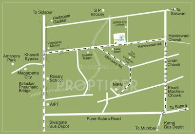 Project Image of 604 Sq.ft 1 BHK Apartment / Flat for sale in Hadapsar for Rs. 4100000