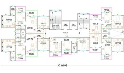 Project Image of 386.96 - 703.0 Sq.ft 1 BHK Apartment for buy in Tirupati Nakshatra