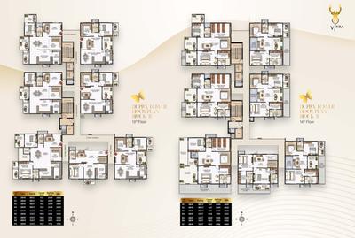 Project Image of 1425.0 - 2220.0 Sq.ft 3 BHK Apartment for buy in United Sai Silicon Heights