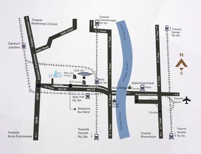 Project Image of 837.0 - 1116.0 Sq.ft 2 BHK Apartment for buy in Bally Sky High