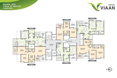 Project Image of 0.0 - 448.0 Sq.ft 1 BHK Apartment for buy in Mavens Viaan