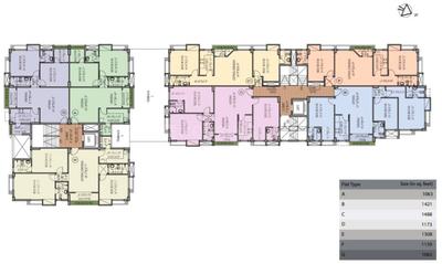 Project Image of 1063.0 - 1508.0 Sq.ft 2 BHK Apartment for buy in Castle Residency