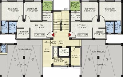 Project Image of 178.0 - 485.0 Sq.ft 1 RK Apartment for buy in Martin Jeevanam Phase 1