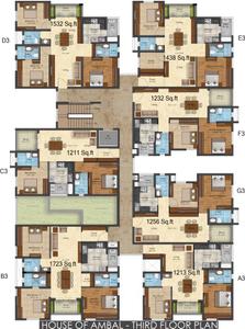 Project Image of 736.0 - 1088.0 Sq.ft 2 BHK Apartment for buy in Adroit House of Ambal