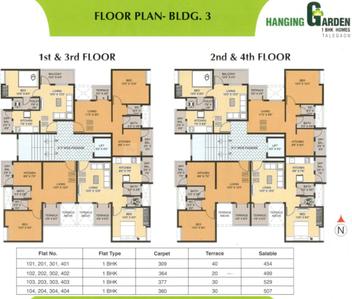 Swaraa Hanging Garden Building No 3 Images for Cluster Plan of Swaraa Hanging Garden Building No 3 1