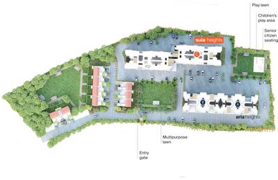 Project Image of 749.49 - 772.74 Sq.ft 3 BHK Apartment for buy in Enerrgia Skyi Sula Heights Phase II
