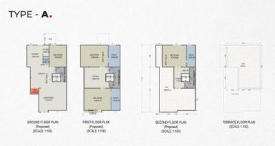 Project Image of 1367.55 - 1653.01 Sq.ft 4 BHK Bungalow for buy in Sun Maa Harmony