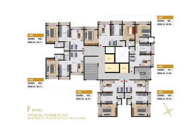 Project Image of 428.0 - 1352.0 Sq.ft 1 BHK Apartment for buy in Imperial Splendora
