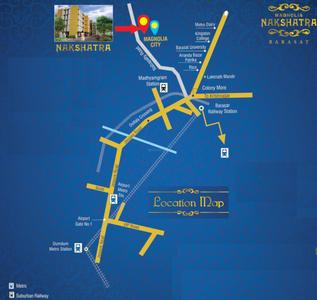 Project Image of 916 Sq.ft 3 BHK Apartment / Flat for sale in Barasat for Rs. 2550000