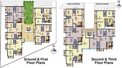 Project Image of 1500.0 - 1900.0 Sq.ft 2 BHK Apartment for buy in Kiran and Kashi Viva Espana II