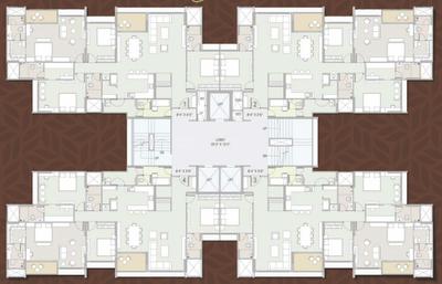 Project Image of 1671.64 - 2066.0 Sq.ft 4 BHK Apartment for buy in Adani Ambrosia