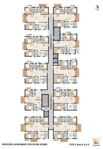 Project Image of 1230.0 - 2195.0 Sq.ft 2 BHK Apartment for buy in Divine Space