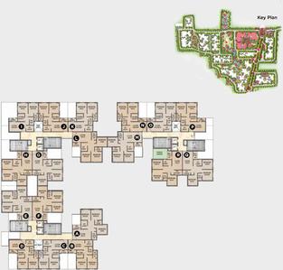 Project Image of 619.0 - 1033.0 Sq.ft 1.5 BHK Apartment for buy in The County