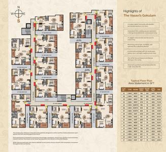 Project Image of 1160.0 - 1695.0 Sq.ft 2 BHK Apartment for buy in Vasavis Gokulam