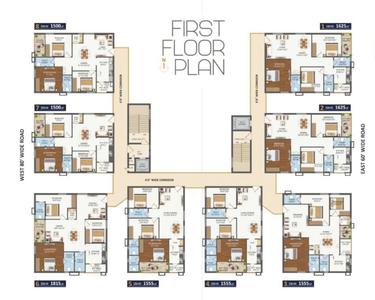 Project Image of 1650.0 - 1780.0 Sq.ft 3 BHK Apartment for buy in Mahalaxmi Sri Nilayam