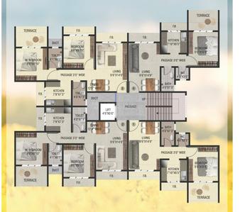 Project Image of 701.0 - 1041.0 Sq.ft 1 BHK Apartment for buy in Shishodia Arcade Phase II
