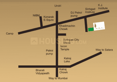 Matoshree Residency Location Plan 1