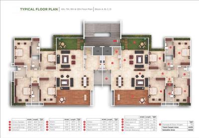 Project Image of 1316.0 - 2528.0 Sq.ft 3 BHK Apartment for buy in Ganesh Maple Tree Garden Homes