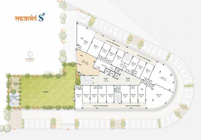 Project Image of 1476.16 - 1605.44 Sq.ft 4 BHK Apartment for buy in Akshar Sahjanand S Plus