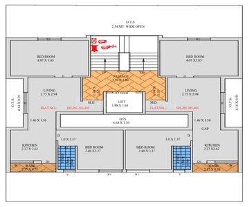 Project Image of 0.0 - 466.18 Sq.ft 2 BHK Apartment for buy in Mira Madhav Avenue