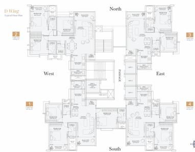 Project Image of 796.0 - 1487.0 Sq.ft 2 BHK Apartment for buy in Tulip Infinity Avana