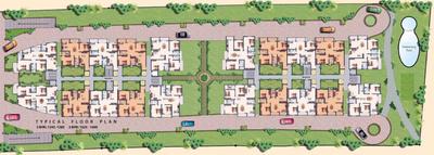 Aditi Eloquent BLOCK A Cluster Plan 1