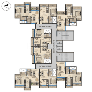 Project Image of 327.0 - 777.0 Sq.ft 1 BHK Apartment for buy in Khushi Axis World