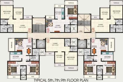 Project Image of 346.0 - 411.0 Sq.ft 1 BHK Apartment for buy in Future Heights
