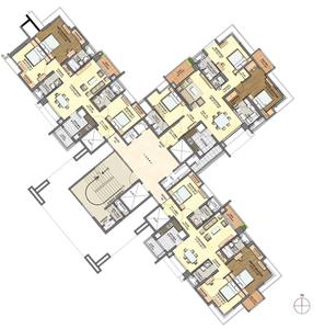 Project Image of 787.0 - 1300.0 Sq.ft 2 BHK Apartment for buy in Lodha Luxuria