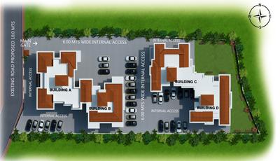 Project Image of 409.67 - 623.66 Sq.ft 1 BHK Apartment for buy in Prabhu Wisteria
