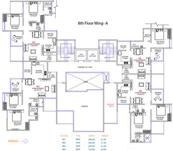 Project Image of 444.0 - 736.0 Sq.ft 1 BHK Apartment for buy in Vision Eternity