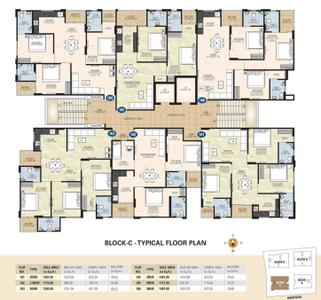 Project Image of 810.0 - 1407.0 Sq.ft 2 BHK Apartment for buy in Bhavyaa Green Luxuria