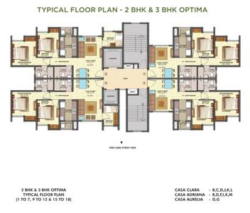 Project Image of 453.0 - 884.0 Sq.ft 1 BHK Apartment for buy in Lodha Centre Park