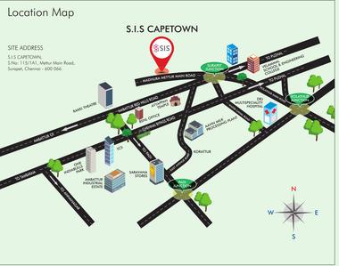 Project Image of 743.0 - 2400.0 Sq.ft Residential Plot Plot for buy in South India Capetown Phase 2