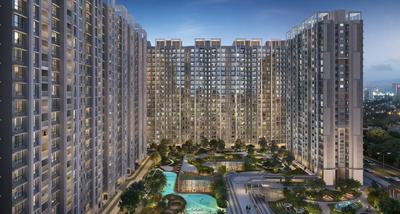 Project Image of 636.9 - 740.99 Sq.ft 2 BHK Apartment for buy in Dosti Greenscapes Phase 3