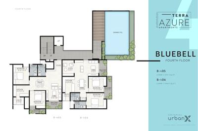 Project Image of 1170.0 - 1353.0 Sq.ft 2 BHK Apartment for buy in Urbanx Terra Azure