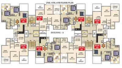 Project Image of 585.0 - 984.0 Sq.ft 1 BHK Apartment for buy in Namrata Crystal Park
