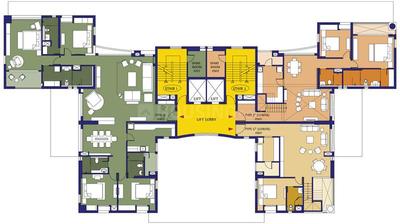 Project Image of 1200.0 - 5739.0 Sq.ft 2 BHK Apartment for buy in Ambuja Upohar Luxury Gold
