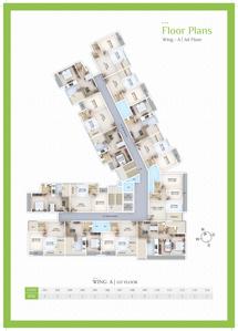 Project Image of 312.0 - 571.0 Sq.ft 1 BHK Apartment for buy in Unimont Aurum