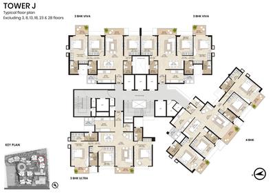 Project Image of 479.0 - 1665.0 Sq.ft 1 BHK Apartment for buy in Mahindra Citadel Bastion J K