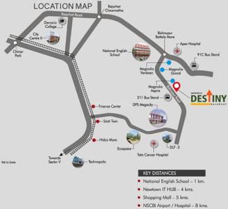Project Image of 674.0 - 967.0 Sq.ft 2 BHK Apartment for buy in Magnolia Destiny