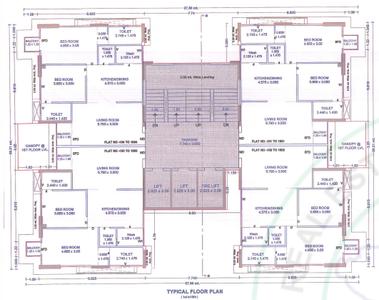 Project Image of 806.76 - 1959.79 Sq.ft 2 BHK Apartment for buy in Everest Rajhans Unica