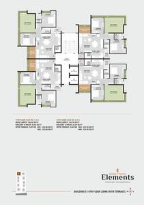 Project Image of 715.0 - 1328.0 Sq.ft 2 BHK Apartment for buy in Siddhi Vinayak Elements