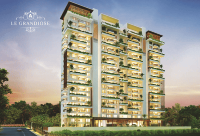 Project Image of 2094.0 - 3312.0 Sq.ft 3 BHK Apartment for buy in Sri Aditya Le Grandiose