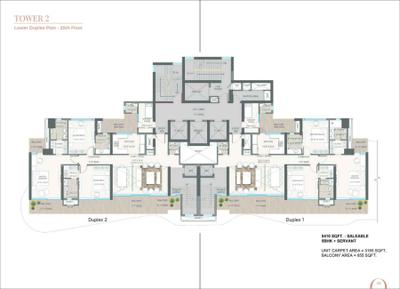 Project Image of 3100.0 - 5410.0 Sq.ft 4 BHK Apartment for buy in Navraj The Marq