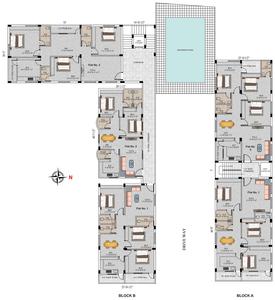 Project Image of 1022.0 - 1706.0 Sq.ft 2 BHK Apartment for buy in PN Aabharana Elite