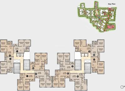 Project Image of 619.0 - 1033.0 Sq.ft 1.5 BHK Apartment for buy in The County