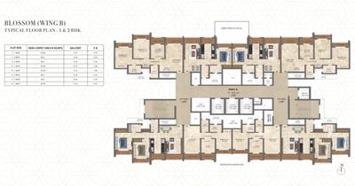 Project Image of 431.2 - 886.09 Sq.ft 1 BHK Apartment for buy in Regency Antilia Phase VI Avana