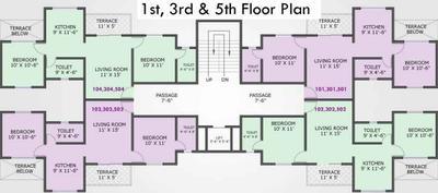 Project Image of 462.0 - 600.0 Sq.ft 1 BHK Apartment for buy in Shivtara Tara Mon Desire